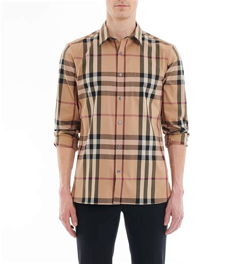 chemise burberry femme